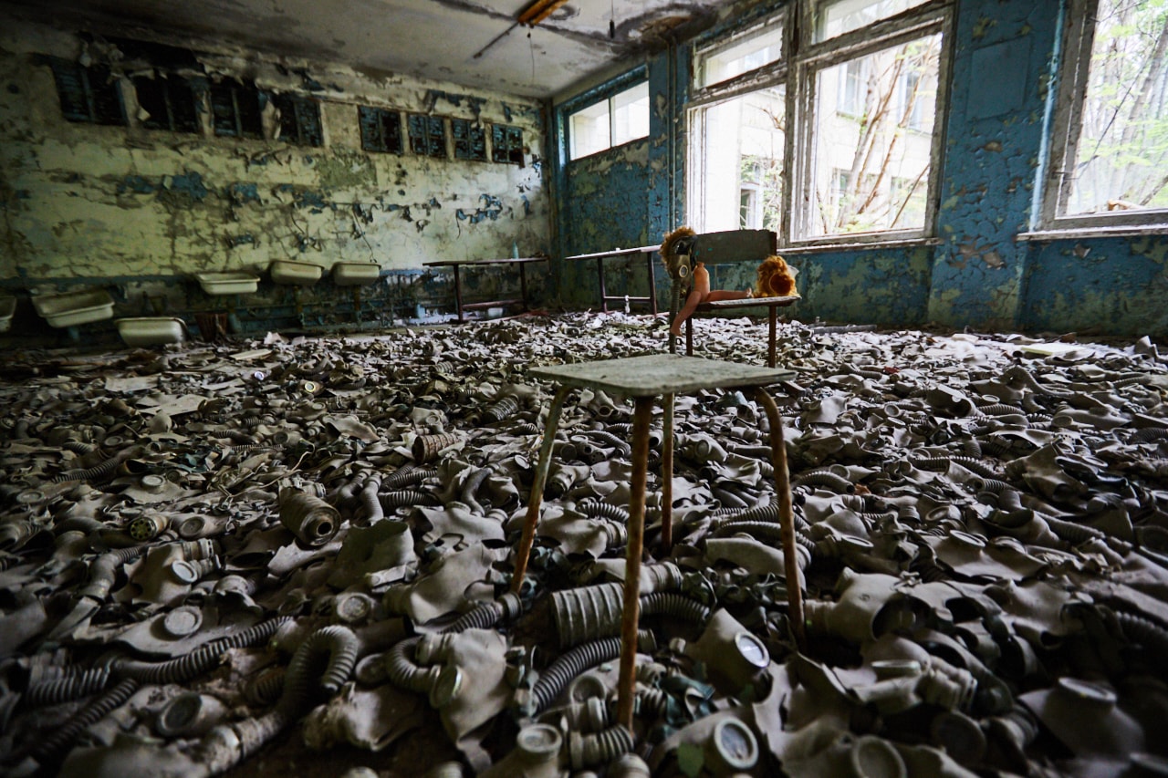 Grammar school chernobyl pripyat