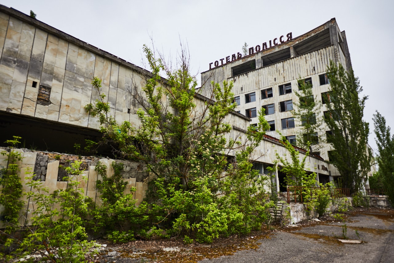 Hotel Polissya Chernobyl photo Pripyat town now