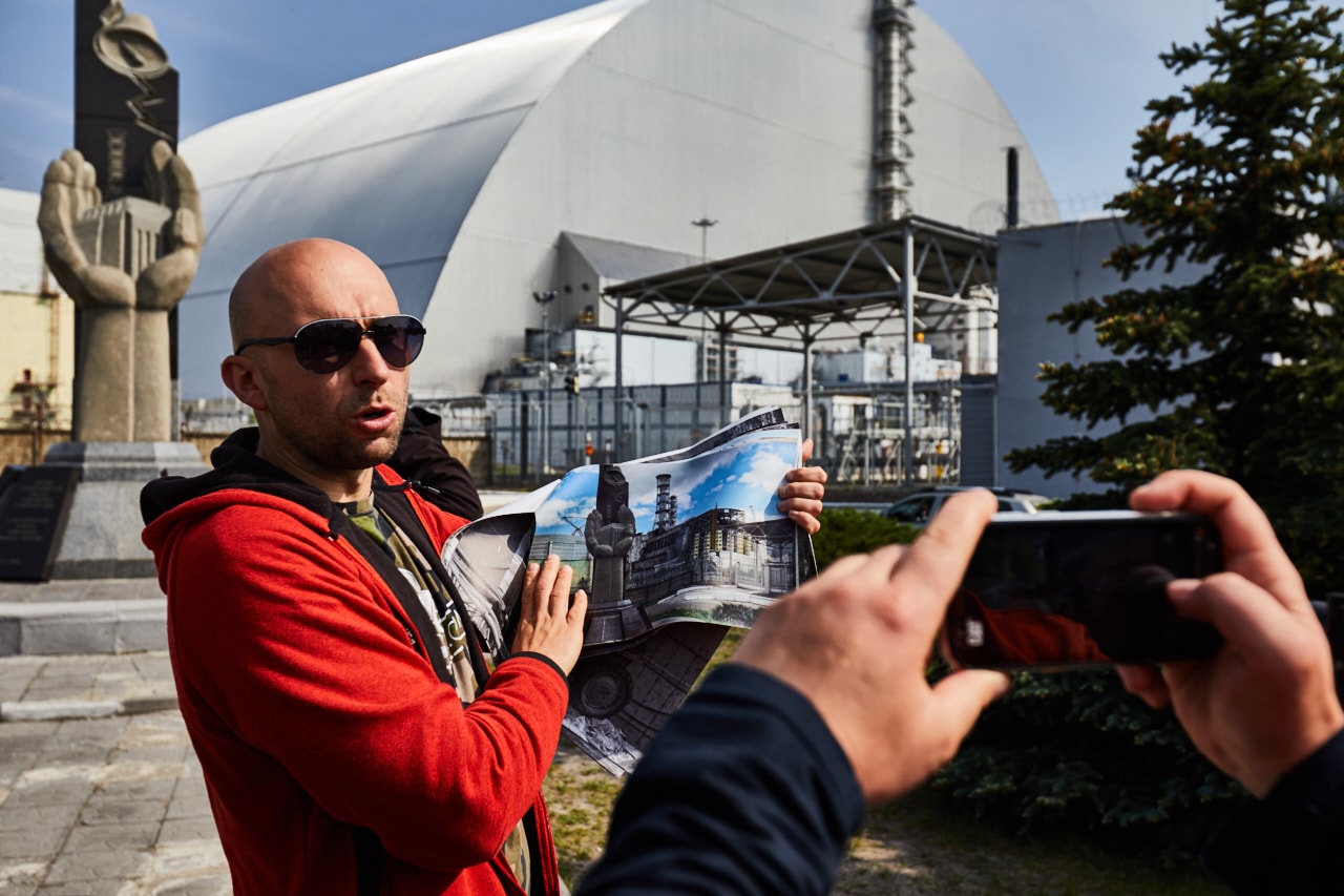 New Safe Confinement site at CHNPP photo now 